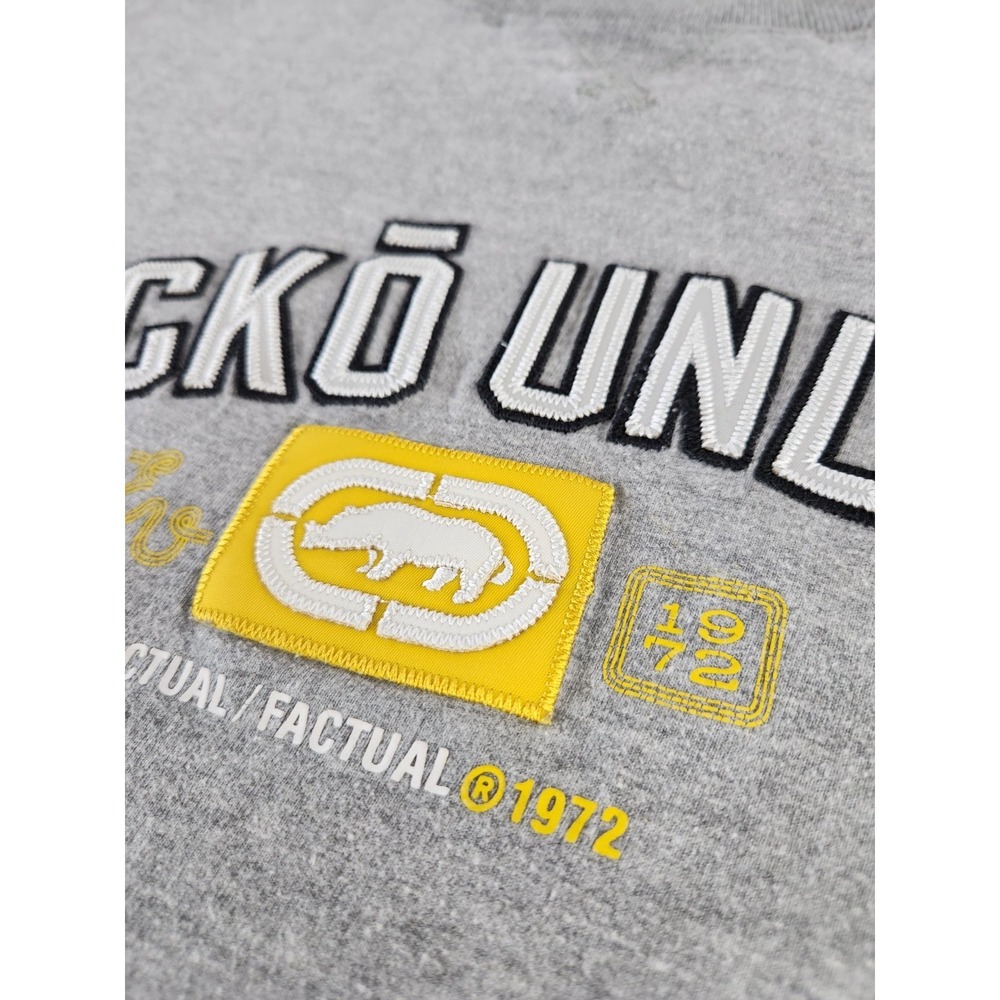 Vintage Y2K Echo Unlimited Thick T-shirt Pittsburgh Steelers Colors Men's XL 2XL - Picture 7 of 12